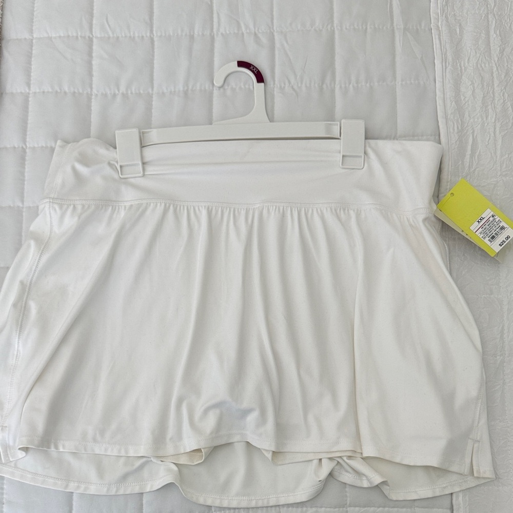 All in Motion White Athletic Skirt
